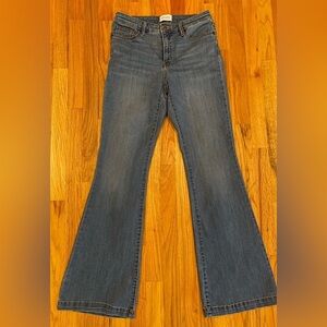 EUC Crown & Ivy high rise flare jeans